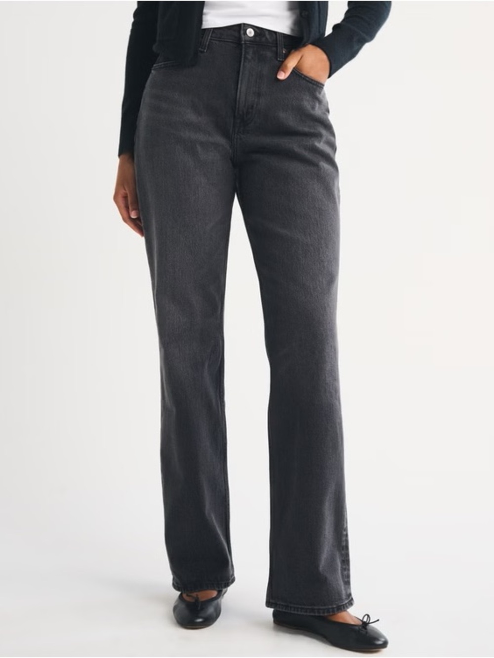 Abercrombie & Fitch Charcoal Black Jeans
